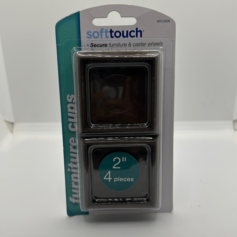 Soft touch 4 pack smooth caster cups